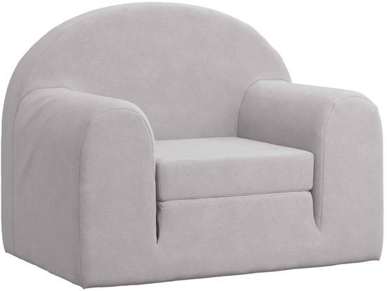 VidaXL Kindersofa Lichtgrijs