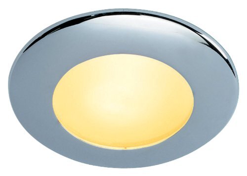 Firstlight Products Sonar Badkamer Downlight, Metaal, GY6.35, Matglas