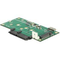 Delock Controller voor opslag - mSATA, M.2 - M.2 Card / SATA 6Gb/s / mSATA - USB 3.1 (Gen 2)