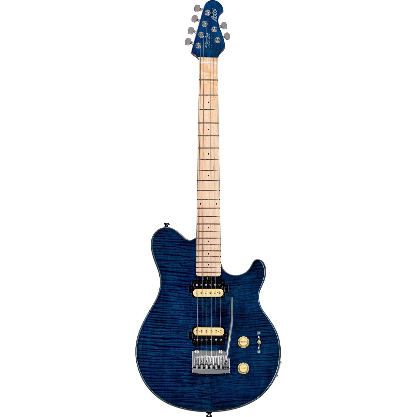 Sterling by Music Man Axis Flame Maple AX3FM Neptune Blue