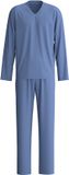 CALIDA Heren Pyjamas Katoen XXL Blauw Gemêleerd Herfst/Winter 2026