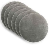 vidaXL Taie d'oreiller HEERLEN Gris foncé Coton satin Uni Lavage à la main 60 cm