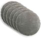 vidaXL Taie d'oreiller HEERLEN Gris foncé Coton satin Uni Lavage à la main 60 cm