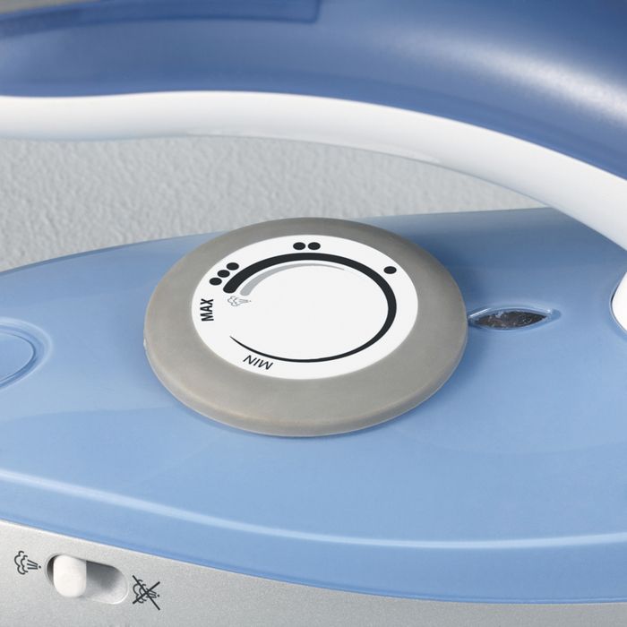 Severin BA 3234 - Reisstrijkijzer - 1000W - Blauw/Zilver