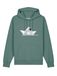 Watapparel Sweatshirt 'Astronaut' groen / zwart / wit