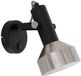 Mexlite Spot Wandlamp Acier 3337ZW Zwart E27 Metaal