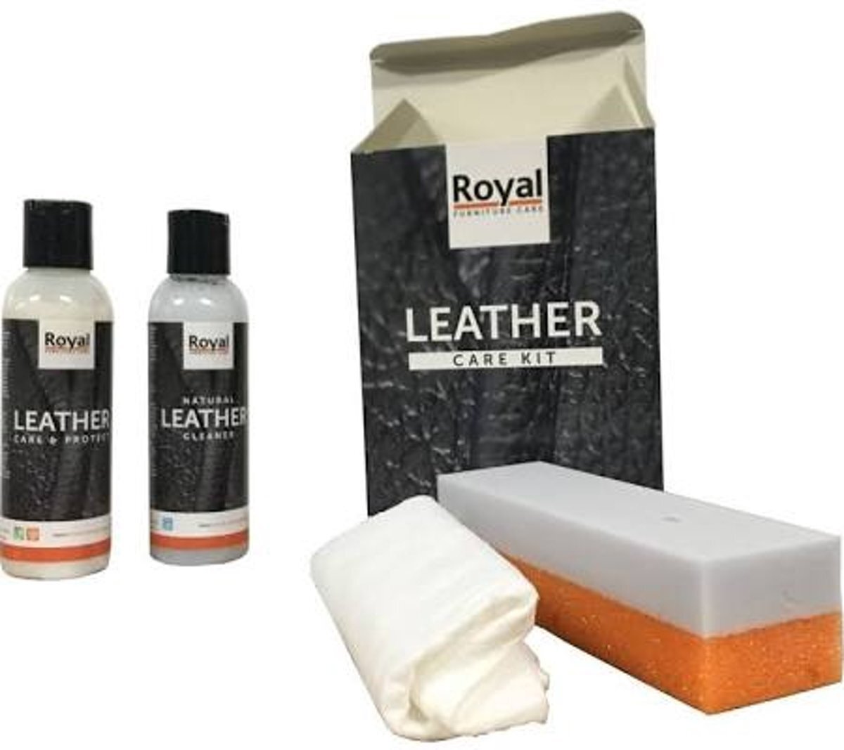 Oranje Leather Care Kit - Care & Protect- mini 2 x 75 ml