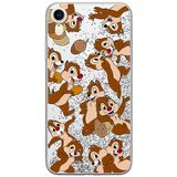 ERT GROUP Disney Chip & Dale 004 Glitter Overloopeffect Telefoonhoesje voor Apple iPhone XR