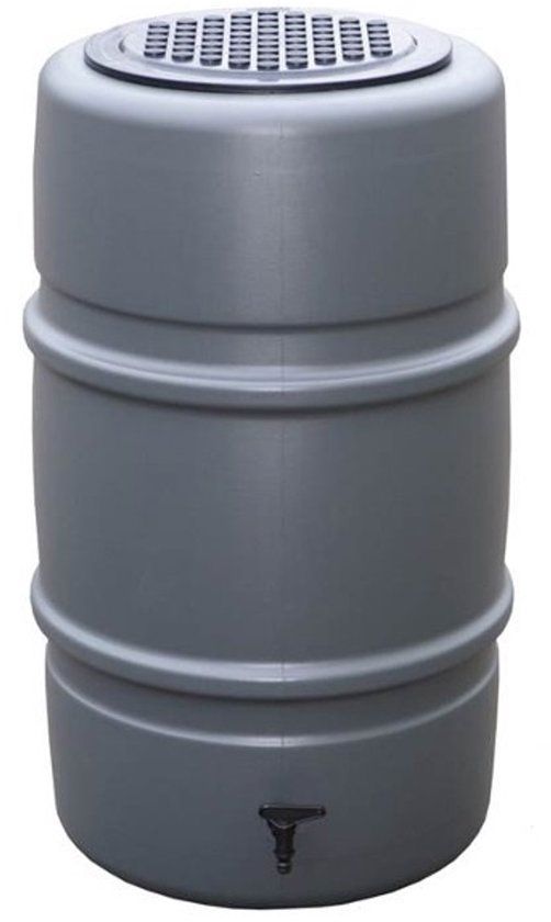 Harcostar 227 liter regenton - Antraciet