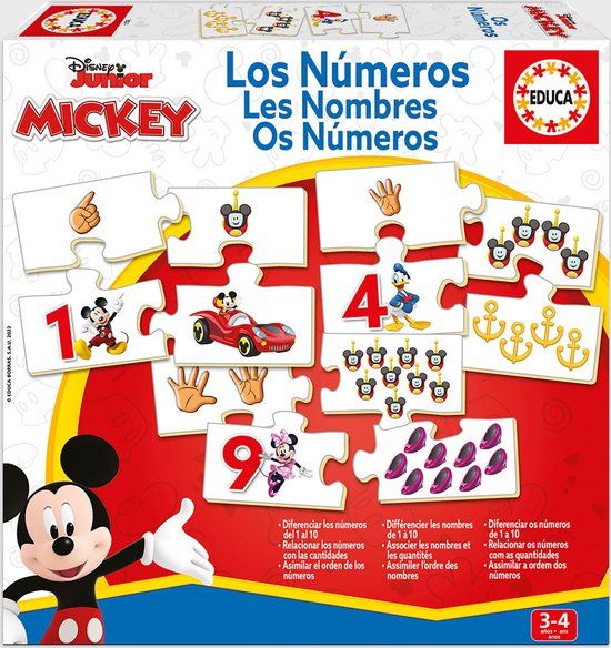 Educa Bordspel Disney Junior Los Números