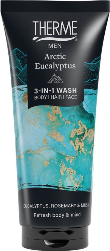 Therme Men Arctic Eucalyptus 3-in-1 Wash - 200 ml