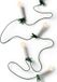 Lumineo Bougies - 2x - 30 LED Bougies - 1160 cm - Blanc Chaud - Guirlande Lumineuse de Noël