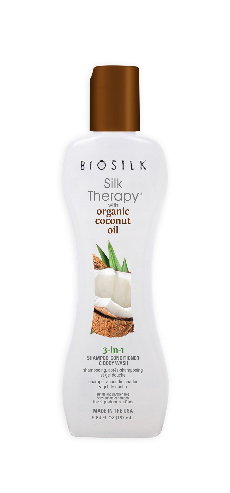 Biosilk Silk Therapy with Coconut Oil 3 in 1 167ml