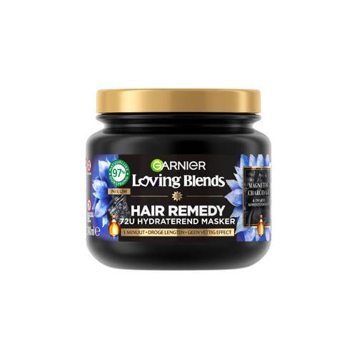 Garnier Loving Blends Magnetic Charcoal Haarmasker - 340 ml