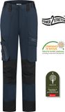 Workman 90251 STRETCH Worker P2S Werkbroek Dames - Navy / Zwart - Maat 40 (31/31)