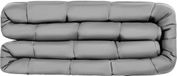VEVOR Verzwaarde deken 11,5 kg therapiedeken zware deken volwassenen 2235 x 2640 mm grijs polyester
