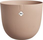 Elho Sereh Rond 30 - Pot de fleurs pour intérieur et extérieur - 100% plastique recyclé - Argile fraîche