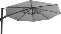 Lesli Living Grote Zweefparasol VirgoFlex Antraciet 3,5m