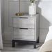 Julian Bowen Bali 2 lades Bedside-Grijs Eiken, Engineered Wood, 57,5 x 45 x 40cm