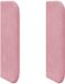 vidaXL Hoofdbord oor Roze Fluweel