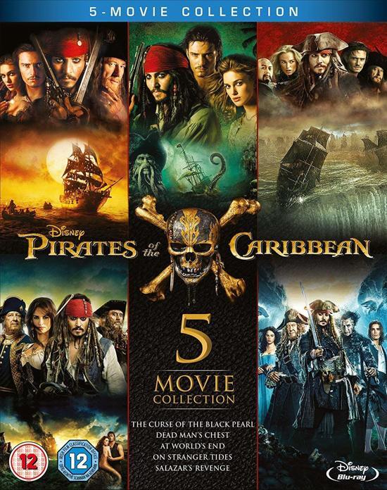 - Pirates Of The Caribbean 1-5