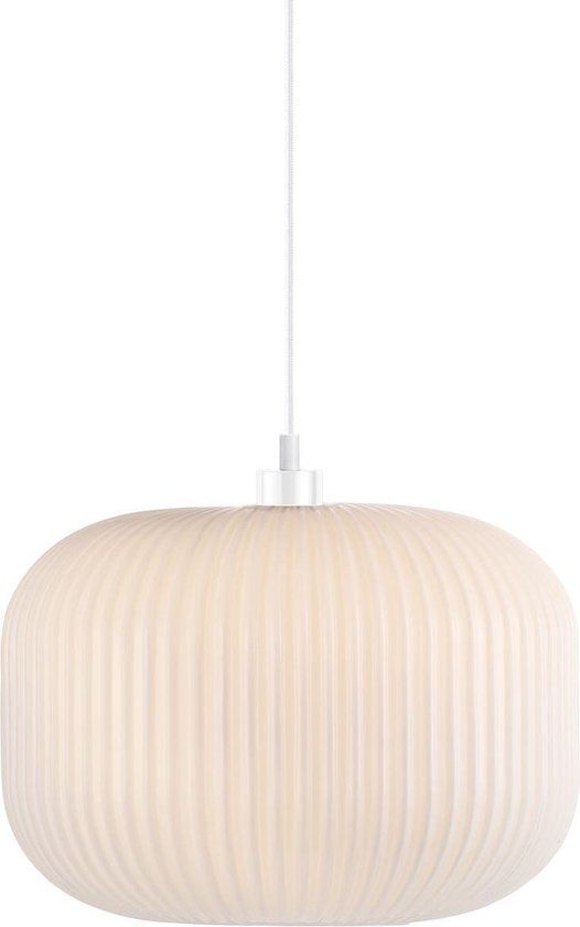 Nordlux Milford 30 Hanglamp - Opaal Glas/Wit - E27
