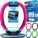 NEXTCOVER® Cijferslot Fietsslot - Roze