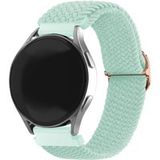 Strap-it Huawei Watch GT 3 42mm verstelbaar geweven bandje (turquoise)