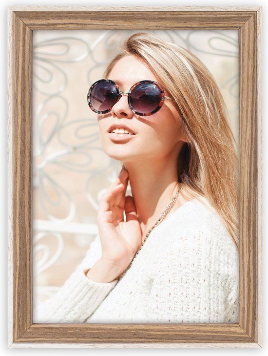 Goldbuch Kriss - Fotolijst - 13x18 cm - Bruin/Hout - Collagelijst voor 4 foto's