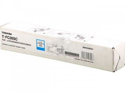 Toshiba T-FC26SC - Cyaan - 5000 pagina's - Toner cartridge