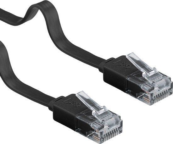 Wentronic CAT6 Netwerkkabel - RJ45 - Zwart - 20 m