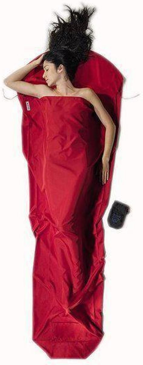 Cocoon Mummyliner - Lakenzak - Microfiber - Cranberry