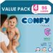 Confy - Couches Premium Taille 4 Maxi 7-14kg - 3 x 32 pièces