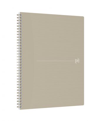 Oxford Origin A4+ Spiral Notebook - 70 Sheets - Sand