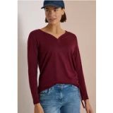 cecil Shirt met split in de hals, in tuniekstijl