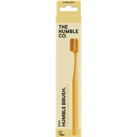 The Humble Co. Pro Humble Brush Ultra Soft Geel - 1 stuk