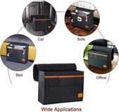 Famanu – Organiseur pare-soleil pour voiture - beige