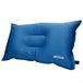 AKTIVE Opblaasbaar campingkussen, blauw, 45 x 27 x 12 cm