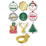 PARTY TIME Gift Tags and Gold Twine x10