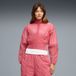 PUMA Dare To oversized geweven jack voor Dames, Roze, Maat M