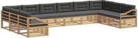 vidaXL Sofa-Sets 10 stuks