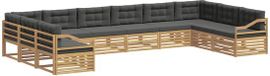 vidaXL Sofa-Sets 10 stuks