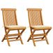 VidaXL Chaise de jardin Assise capitonnée Teck Crème