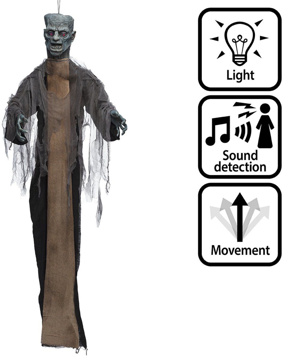 Boland - Decoratie Dead Fred - Horror - Zombie - Halloween - Versiering met licht, beweging en geluid