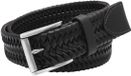 FOSSIL Leren riem Rhett Stretch Belt W100 Black zwart