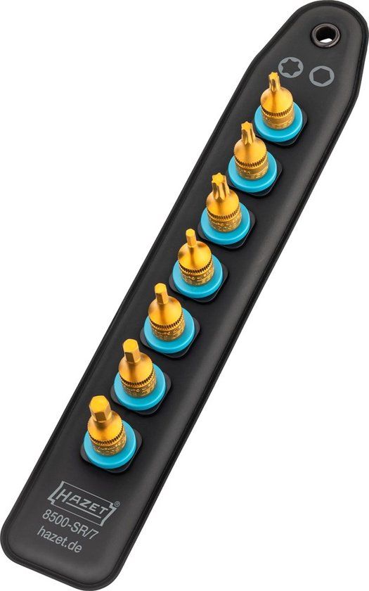 HAZET - SmartRail 1/4" 8500-SR/7 - Doppenset - 7-delig - Torx