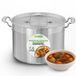 NutriChef Kookpot Inductie, 7L Soeppan, Zware Roestvrijstalen Soeppot met Deksel