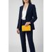 COCCINELLE Leren kaarthoes Metallic Soft Credit Card Holder Soleado geel