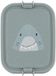 Trixie Brooddoos klein - Mr. Shark- RSV Lunchbox voor kinderen - Makkelijk te openen Broodtrommel  Blauw  Haai
