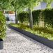 vidaXL Bordure de pelouse 20 pièces 100 x 0,05 x 30 cm Acier laminé à froid Anthracite
